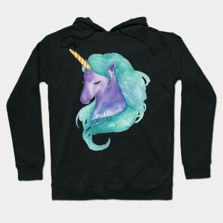 Purple and Teal Sweet Dreams Unicorn Hoodie